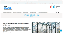 Desktop Screenshot of kranich-moebel.de
